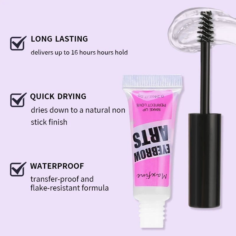 Flexible Tube transparente Wimpern Mascara wasserdichte Mascara Wimpern verlängerung dicke weiße Wimpern Kosmetik 1 Stück
