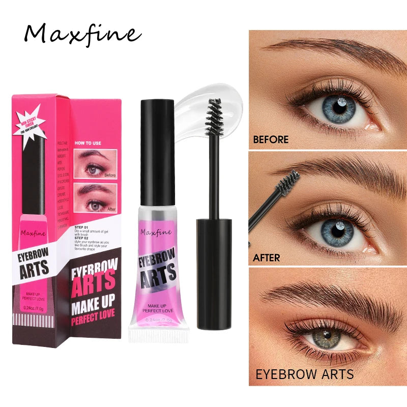 Flexible Tube transparente Wimpern Mascara wasserdichte Mascara Wimpern verlängerung dicke weiße Wimpern Kosmetik 1 Stück